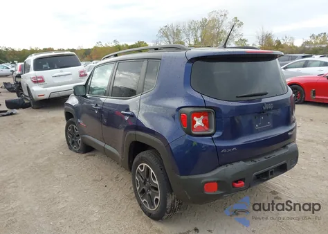 2017 Jeep Renegade Trailhawk 4X4 from USA, damaged, VIN ZACCJBCBXHPF69799
